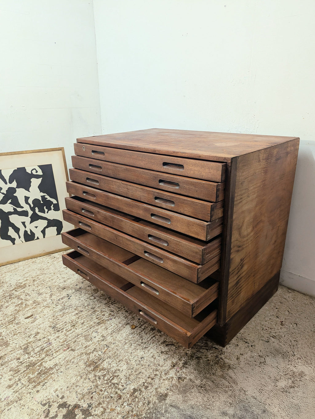 MCM - Plans / Map Chest, Atelier c.1940s