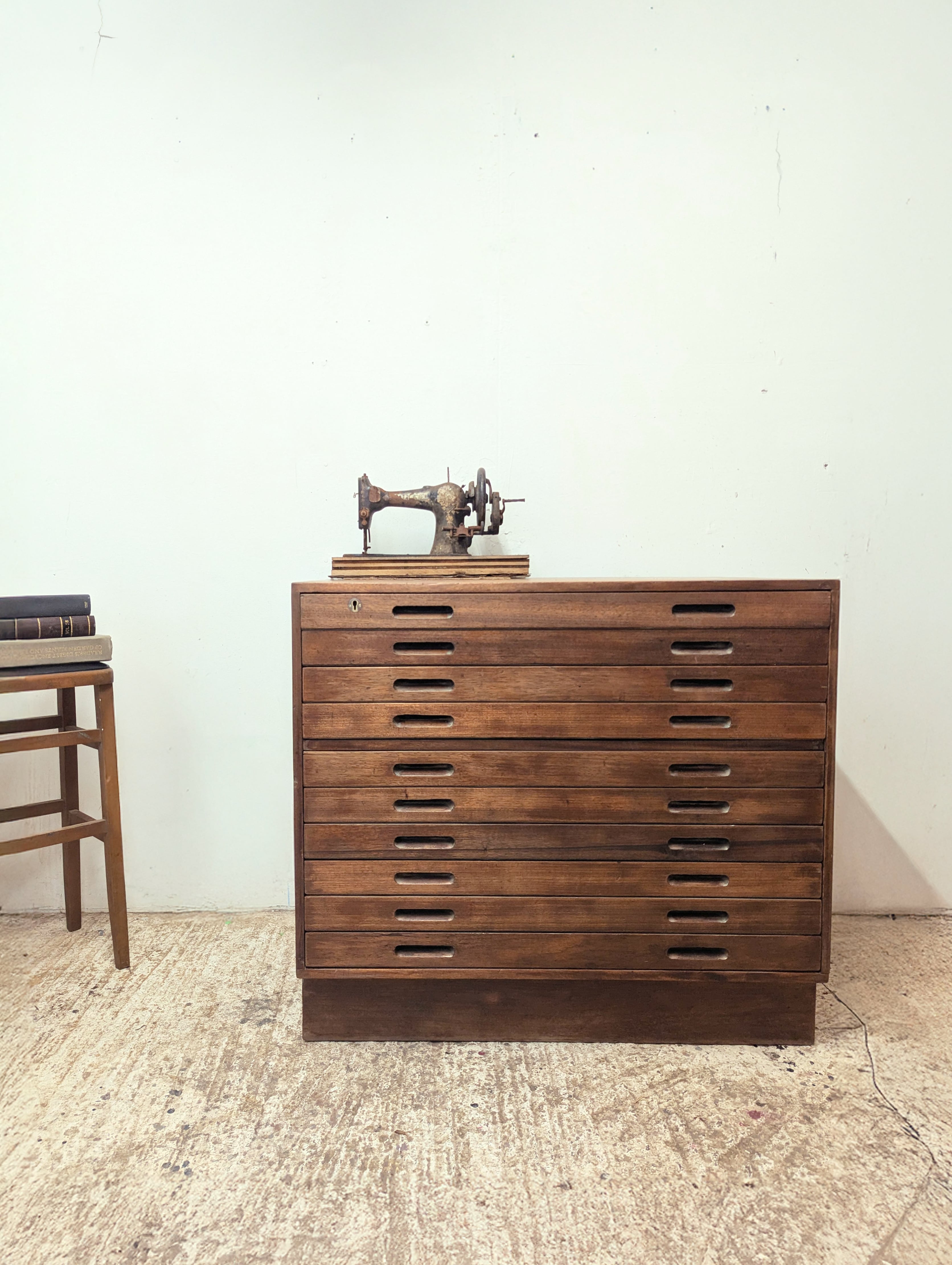 MCM - Plans / Map Chest, Atelier c.1940s